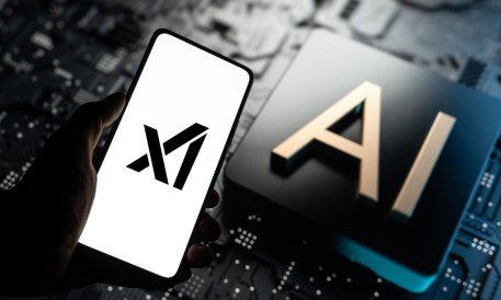 Conceptual image symbolizing xAI's ambition to build a powerful supercomputer for training advanced AI models like Grok.