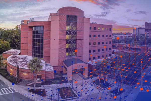 Visual representation of computing resources, symbolizing the balance between AI innovation and cost-effectiveness.